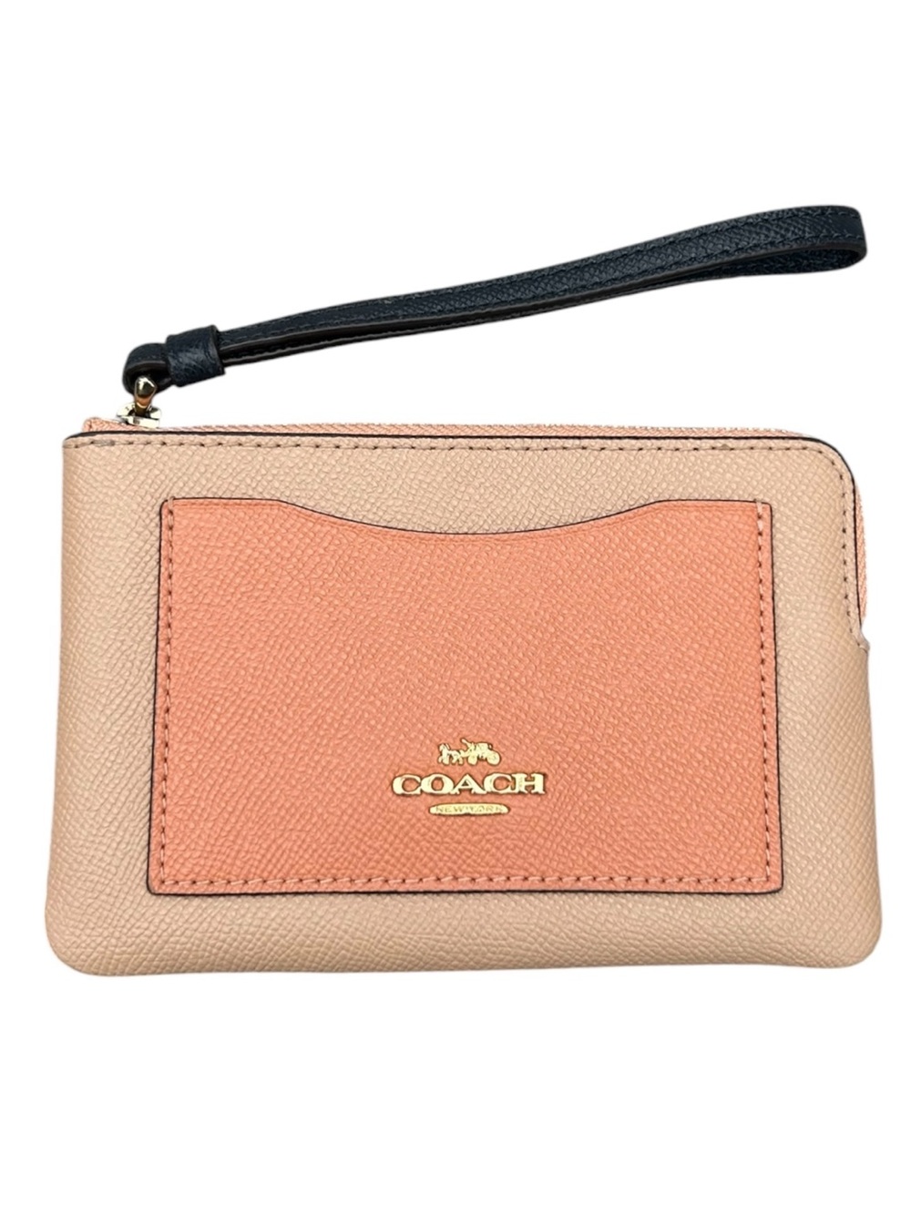 Coach Euc Leather Wristlet
